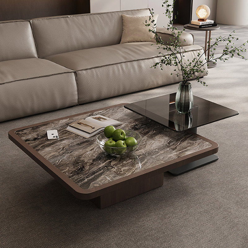 Ensemble de tables basses Modern, H 11,4 po x L 39,4 po x l 39,4 po