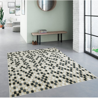 Henriko Geometric 160cm X 230cm Area Rug