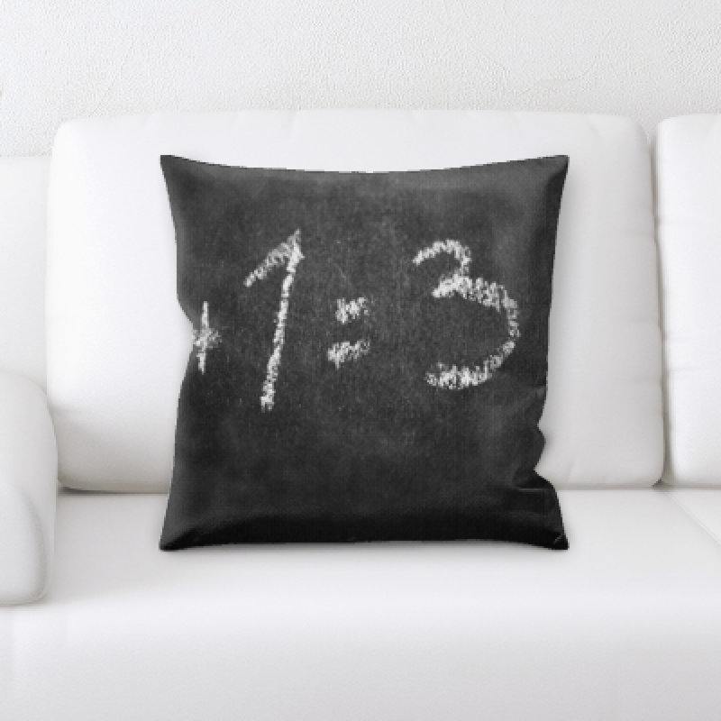 Microsuede Reversible Throw Pillow