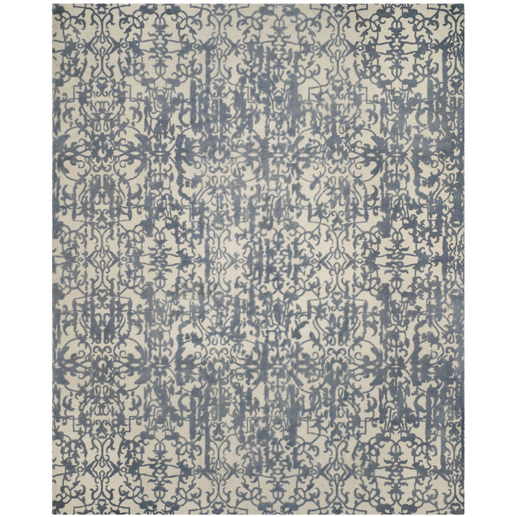 Ellicottville Restoration Vintage Hand Tufted Wool Pile Oriental Rug