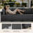  Patio Furniture Set - With Premium Cover, All-Weather, Water-Resistant - 7 Piece Patio Wicker Rattan Sectional Sofa, Modular Outdoor Conversation Set for Backyard, Garden, Poolside, Balcony-1928765530