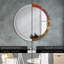 Huldar Glass Flat Wall Mirror