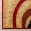 Tamia Power Loom Red/Brown/Ivory Modern Geometric Rug-16787097