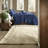 Luxurious Velvet Bedding Sets, Hypoallergenic Polyester, Modern Navy Home Comfort
