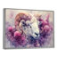 Impression d'art mural mauve, blanc, Astrology Aries Ascension-1248415537-1143384739