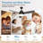 Demy 48'' Ceiling Fan with LED Lights and Remote Control 3-Blades