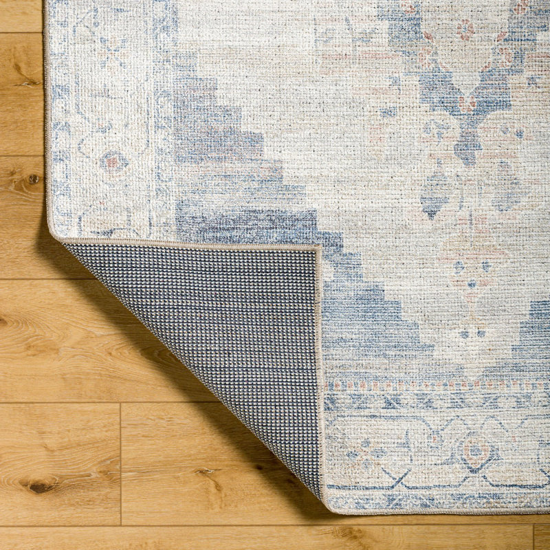 Beyanka Floral Machine Tufted Area Rug, Rectangle 120 x 170 cm