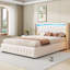 Danayjah Upholstered Bed-803665019-803665020