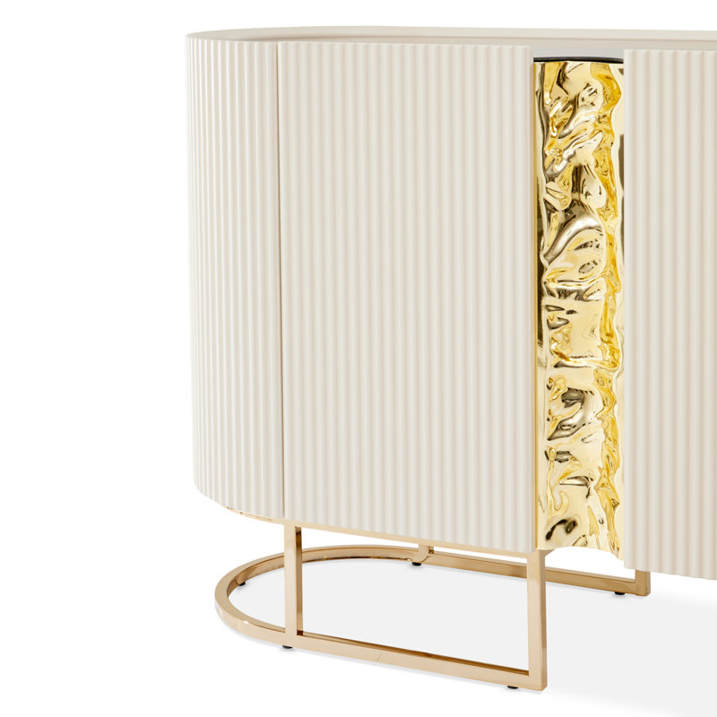 Lisbon 85.75'' W Sideboard, Cream
