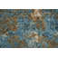 Tapis bleu artistique 6 x 8 pour salon contemporain