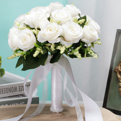 Roses Artificial Flowers Bouquet