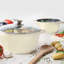 SQ Professional Nea Seramiq 5 - Piece Non-Stick Aluminium Cookware Set- Induction Ready-1116415345