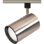 1 Light - R30 - Track Head - Straight Cylinder - Brushed Nickel