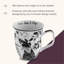La tasse 14Oz Artisan Boho rehausse vos moments douillets avec cette superbe tasse en céramique noire et blanche, un incontournable de l'hiver. Conçu avec une élégance bohème artistique, il combine une finition noire matte profonde avec de charmants motifs minimalistes.
