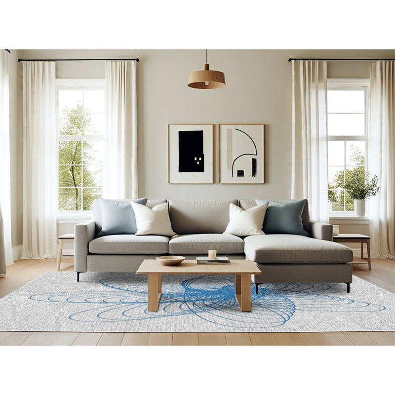 Tapis bleu, Rectangle 6 pi x 9 pi