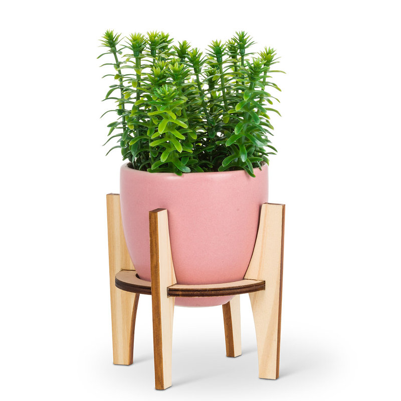 Pot à fleur en céramique Bollington, H 4 po x l 4 po x P 4 po