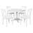 4 - Person Pedestal Dining Set-123187151-123187154-123187156