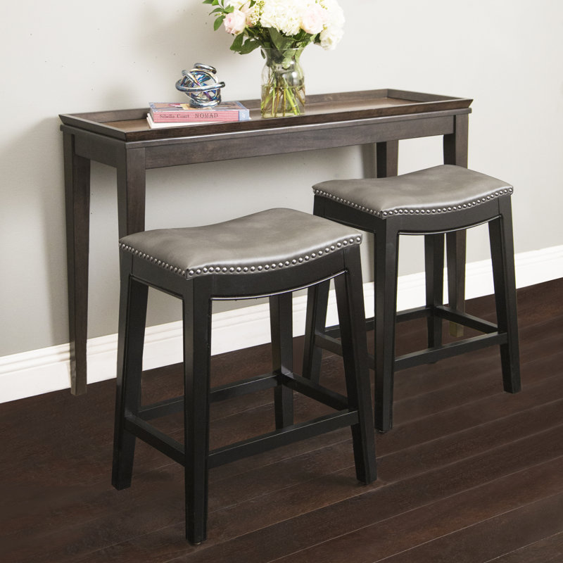 Tabouret de comptoir 25 po Samuels, Gris classique