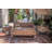 Solid Wood End Table with Storage