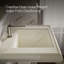 Memoirs® Rectangular Pedestal Bathroom Sink with Overflow-10939918-19195569