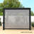 80/88S  Aluminum Pull Down Privacy Screen for Pergola Accessory-104550630-106063386