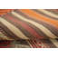 Rehaussez votre pièce avec un magnifique tapis en laine kilim oriental 4 x 7