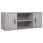 Unfinished TV Stand for TVs up to 28" with Fireplace Included-98523970
