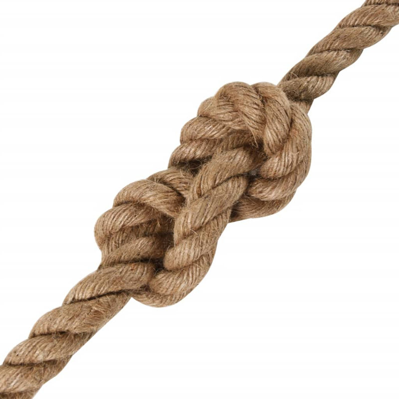 Corde de chanvre vidaXL, 0.55" H x 984" W x 0.55" D