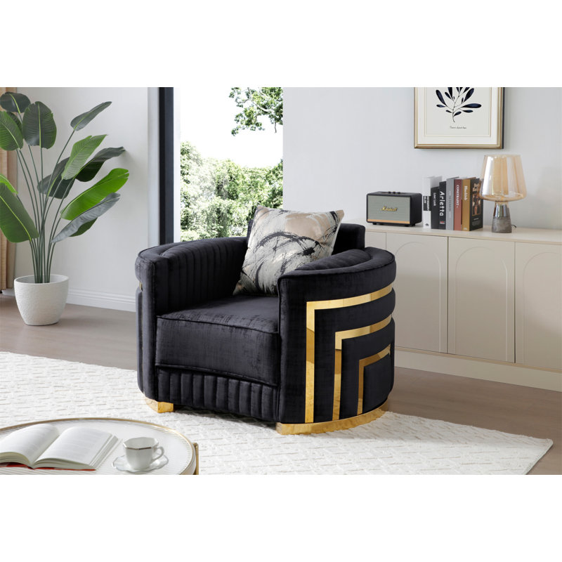 Chaise Soledad G00523A-C, noir