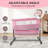 4 In 1 Baby Basinet, Bedside Bassinet For Baby, Height Adjustable Bassinet Bedside Sleeper With Lockable Wheels & Mosquito Nets-108688797