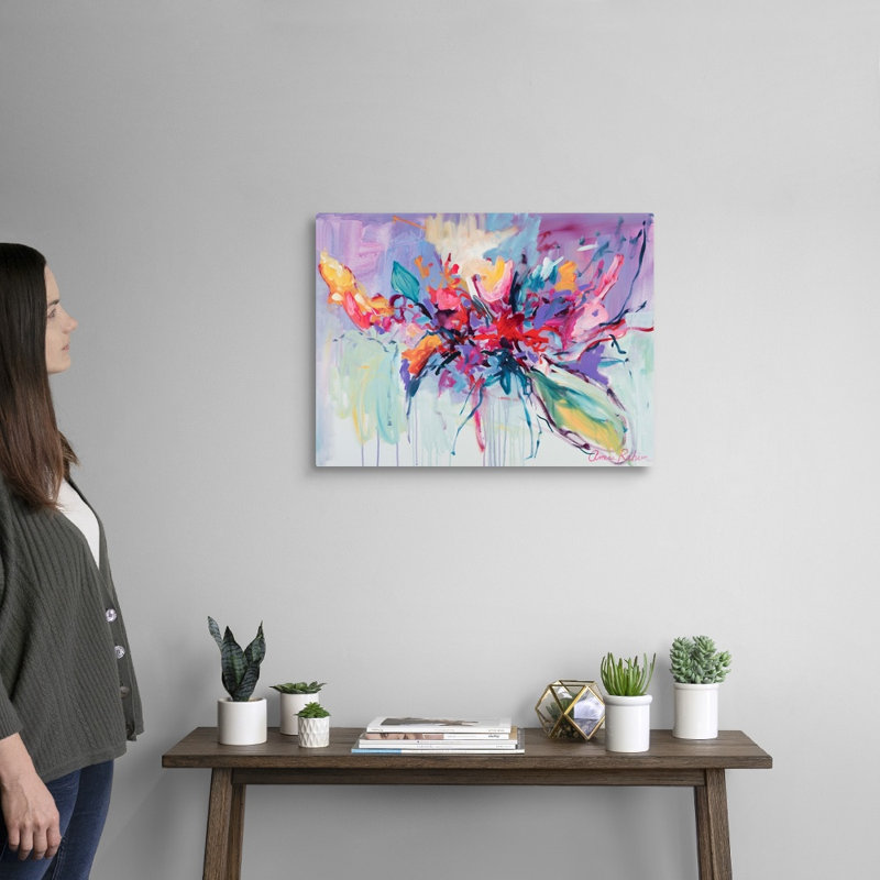 "Matters of the Heart" par Amira Rahim, reproduction d’art sur toile, Toile tendue, H 18 po x l 24 po x 1,25 po