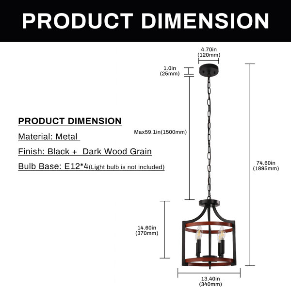 Dimensions du produit