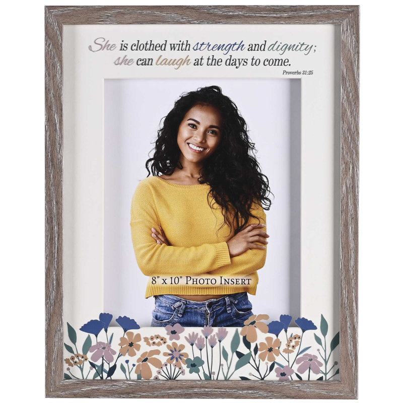 Wendin Brown Picture Frame with Mat