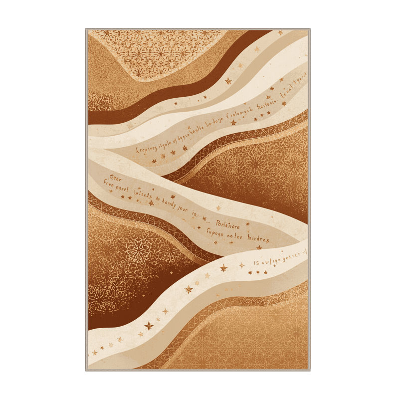 Tapis marocain moelleux moelleux d'inspiration mondiale, 8x12