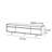 Cherry Wood TV Stand Large Capacity