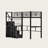 Twin Size Metal Loft Bed with Storage Staircase and Integrated Wardrobe, Space-Saving Design-1286890765