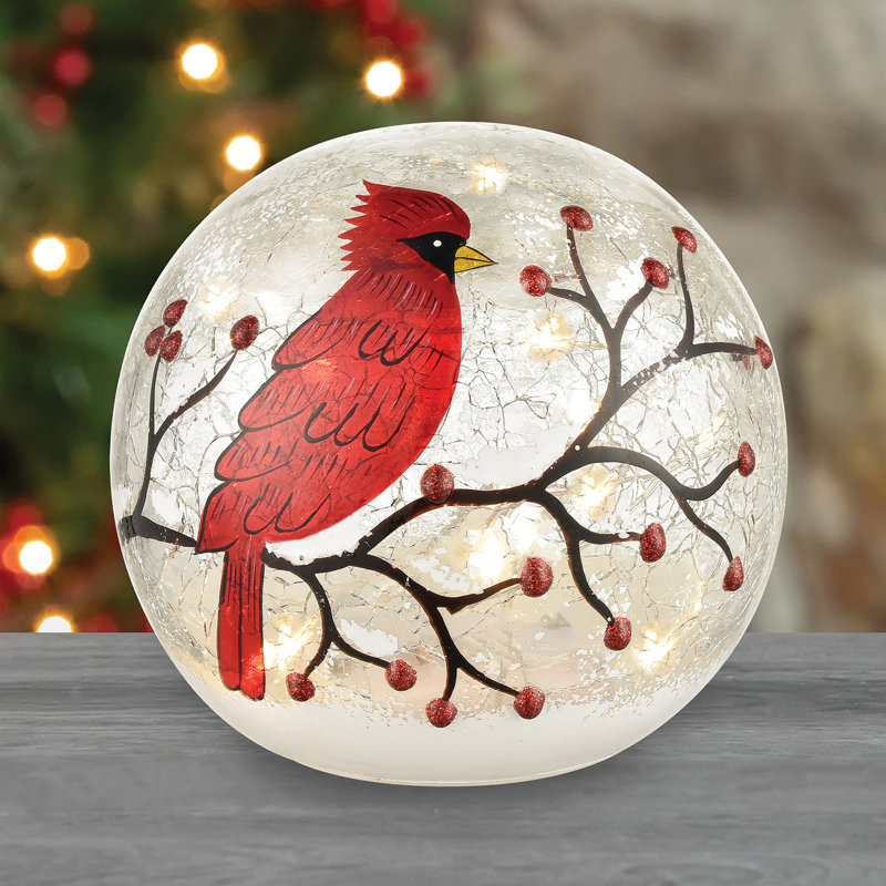 Mini orbe glace d'hiver