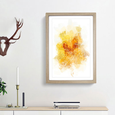 Bubbles of Life in Abstract - Picture Frame Painting Print