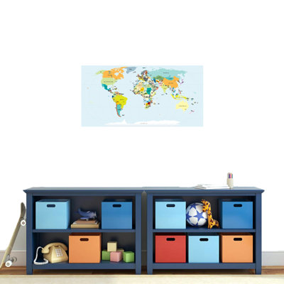 Geography Wall Decal