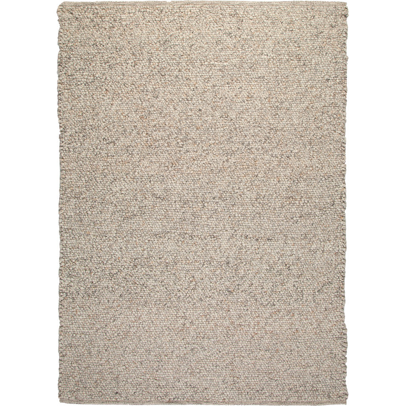 Stellan Solid Colour Area Rug, Ivory, Rectangular 140 x 200cm