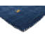Handwoven Wool Gabbeh Uni Blue Rug-60831809