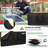 Triangle Pattern Corn Hole Board Set With Carry Case