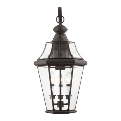 Darby Home Co Creason Beveled Glass Outdoor Wall Lantern & Reviews ...