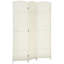 Paravent pliable à 3 panneaux, 1,83 m de hauteur, en bois, blanc, pour bureau à domicile.