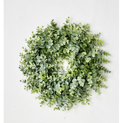 16" Faux Eucalyptus Wreath