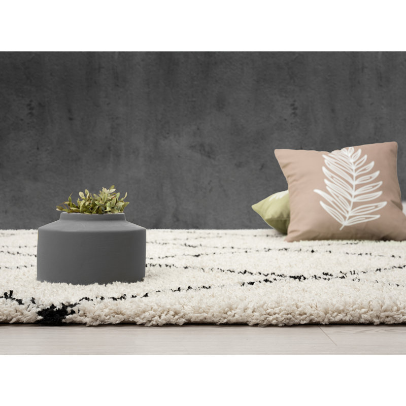 Argana Geometric Shag Area Rug, Rectangle 80 x 150cm