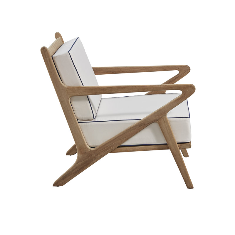 Dugan Outdoor Teak Lounge Chair