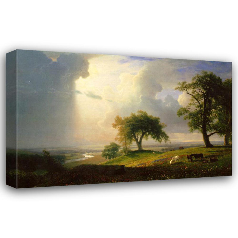 California Spring, 1875, 26" H x 40" W
