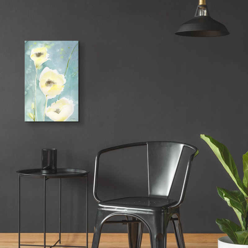 «Teal Tones» par Sheila Golden, H 24 po x l 16 po x P 0,2 po