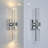 Nazreen Crystal Dimmable Integrated LED Wallchiere -452089401